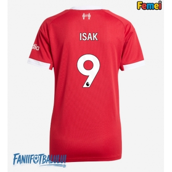 Liverpool Alexander Isak #9 Tricou Fotbal Replică 2025-26 Femei Acasa